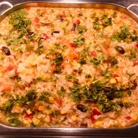 PILAF CU INIMI SI PIPOTE