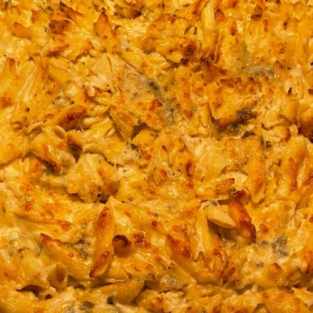 PENNE GORGONZOLLA GRATINATE